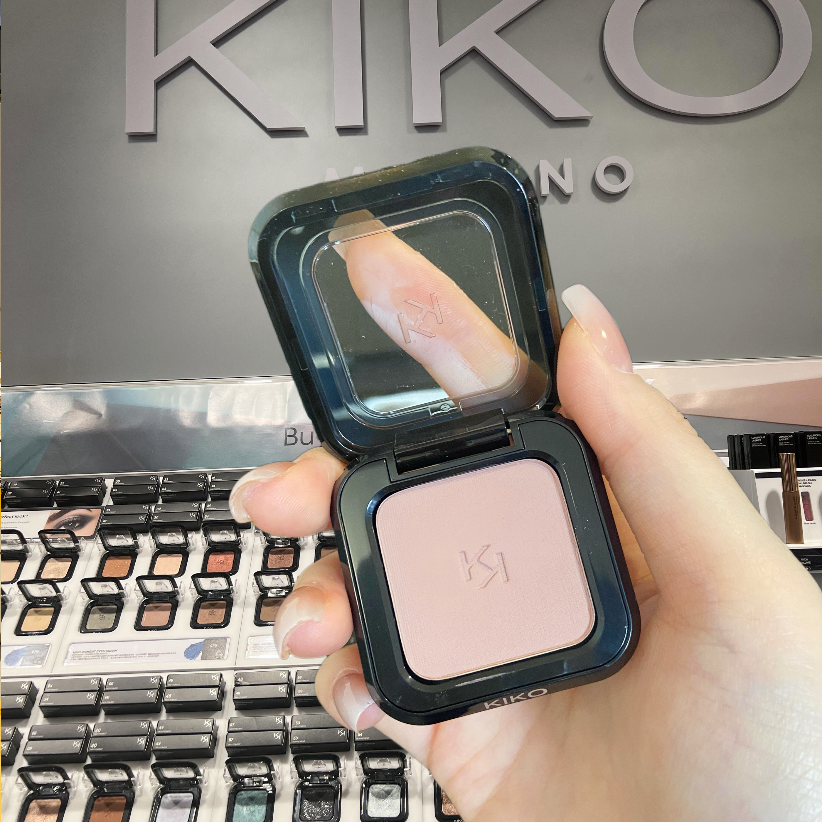 【新品上市】KIKO单色眼影哑光高光极高眼影Smart小方盒官方旗舰