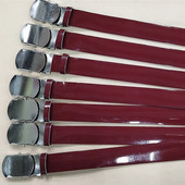 65式 腰带cs学生军训外腰带演出活动皮带红腰封 裤 军装 红色腰带老式