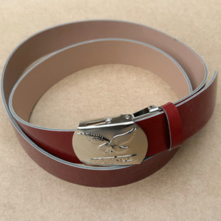 库存65式内腰带人造革滚轴内腰带老式革腰带怀旧老货