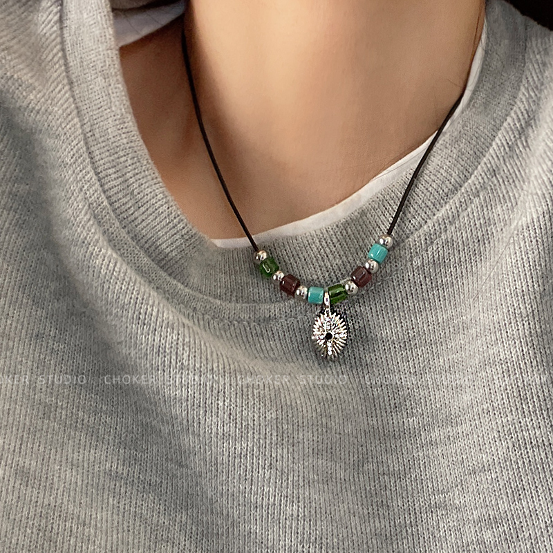 星芒choker颈链女项圈百搭