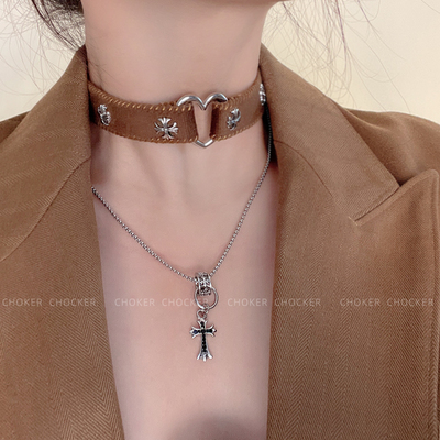 美拉德穿搭项链2024新款