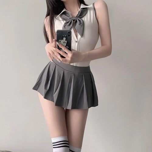 性感学妹jk超短裙纯欲水手服套装