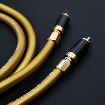 卡达斯音频信号线HiFi无氧铜清仓