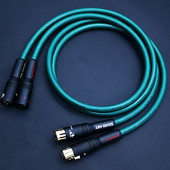 古河单晶铜卡侬公母HiFi音频信号线话筒线抗干扰发烧级XLR平衡线