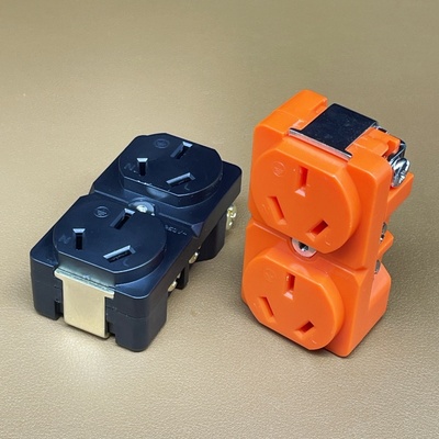 电源插座纯铜发烧2位国标插芯