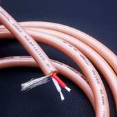 讯号线 6N纯铜镀银发烧音响信号线功放音频线 英国Shark 鲨鱼两芯