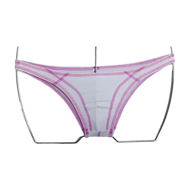 BOYTHOR男士三角泳裤低腰窄边速干半包臀沙滩游泳时尚三角泳裤