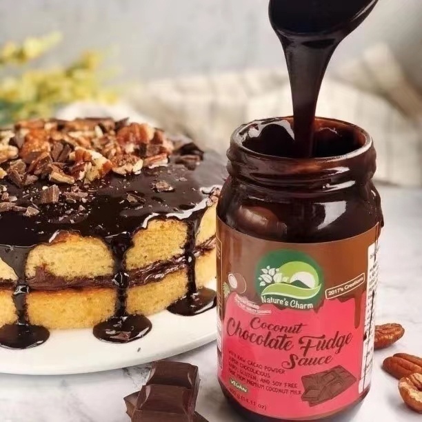 泰国进口纯素椰子巧克力酱无添加