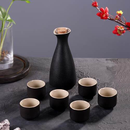 酒壶分酒器陶瓷复古酒杯
