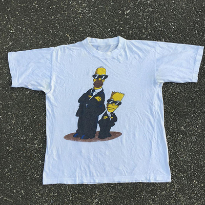 辛普森一家VTG高街纯棉短袖T恤