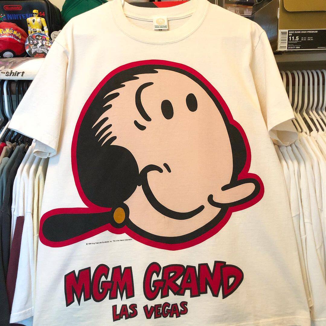 mgmgrandlasvegas短袖恤男女情侣