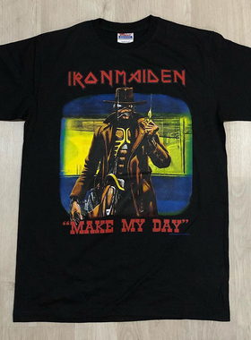 Iron Maiden铁娘子乐队短袖T恤2026当季新品ins超火潮牌纯棉半袖