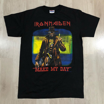 铁娘子乐队ins高街休闲短袖t恤