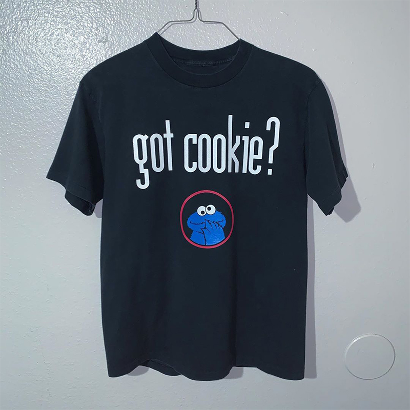 2025夏季新款欧美卡通动漫短袖男女情侣款vintage高街休闲潮牌T恤