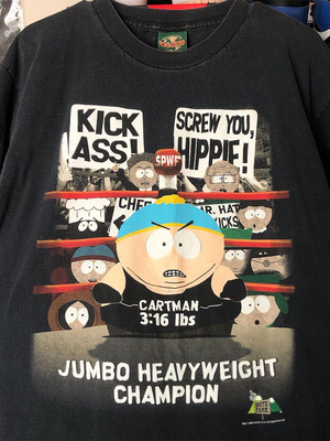 vtg短袖美式休闲卡通南方公园T恤