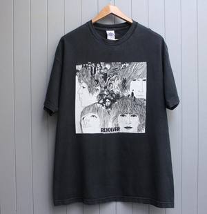 披头士乐队The Beatles Revolver黑胶唱片LP经典摇滚专辑短袖T恤