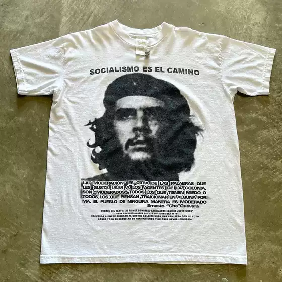 Cuban Revolutionary Hero Che Guevara Vintage High Street Fashion Brand Short-Sleeve T-Shirt
