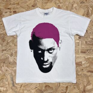 Dennis Rodman丹尼斯罗德曼美式复古vintage高街潮牌百搭短袖T恤