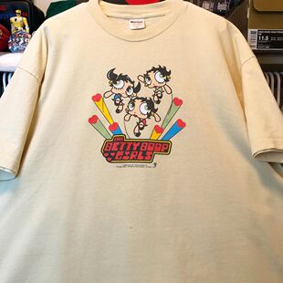 The Powerpuff Girls Season飞天小女警卡通动漫潮牌印花短袖T恤