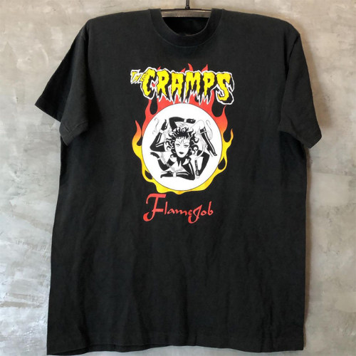 THECRAMPS短袖乐队朋克纯棉t恤