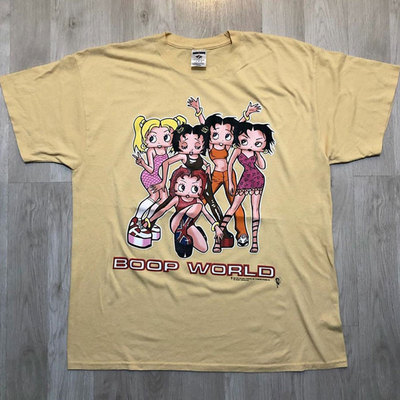 VTG高街贝蒂娃娃卡通纯棉短袖T恤