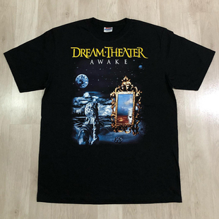 Dream Theater梦剧场乐队金属美式复古短袖vintage高街潮牌T恤男