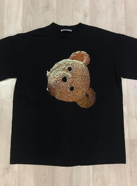 美式复古vintage高街休闲潮牌短袖男女情侣款重磅落肩百搭纯棉T恤