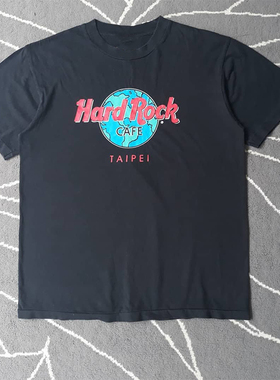 hardrock KualaLumpur摇滚风短袖男女ins超火潮牌OS风简约重磅T恤