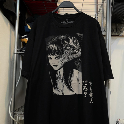 川上富江伊藤润二联名短袖