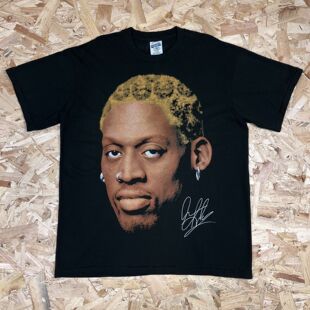 大虫罗德曼美式复古hiphop嘻哈高街痞帅潮牌短袖男女百搭纯棉T恤