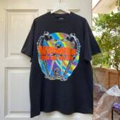 男女情侣装 Nirvana涅槃乐队美式 复古摇滚短袖 vibe高街潮牌纯棉T恤