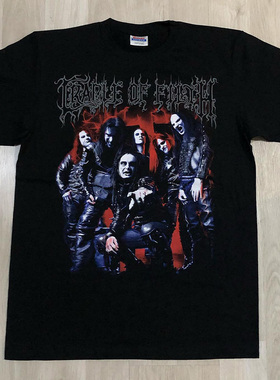 Cradle of Filth污秽摇篮乐队金属摇滚暗黑风欧美复古潮牌短袖T恤