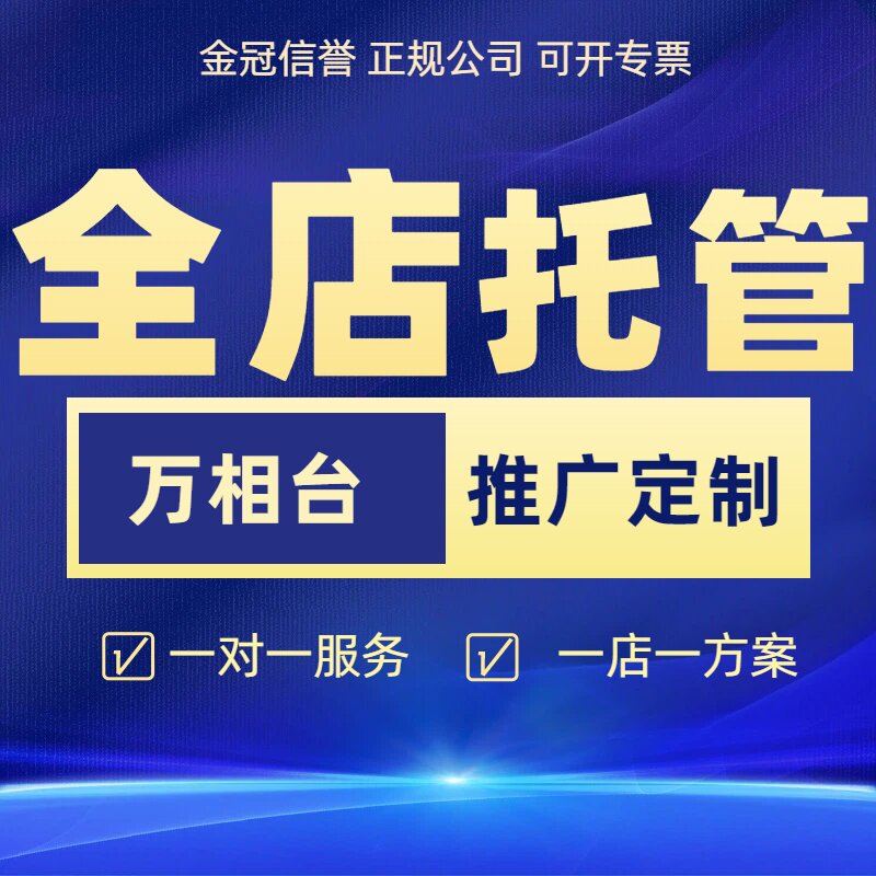 淘宝天猫抖音千川代运营设计服务