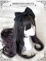 November Sakura Night lolita Gilded Constellation Star Code, small high-waisted normal waist JSK retro dress thumbnail 3