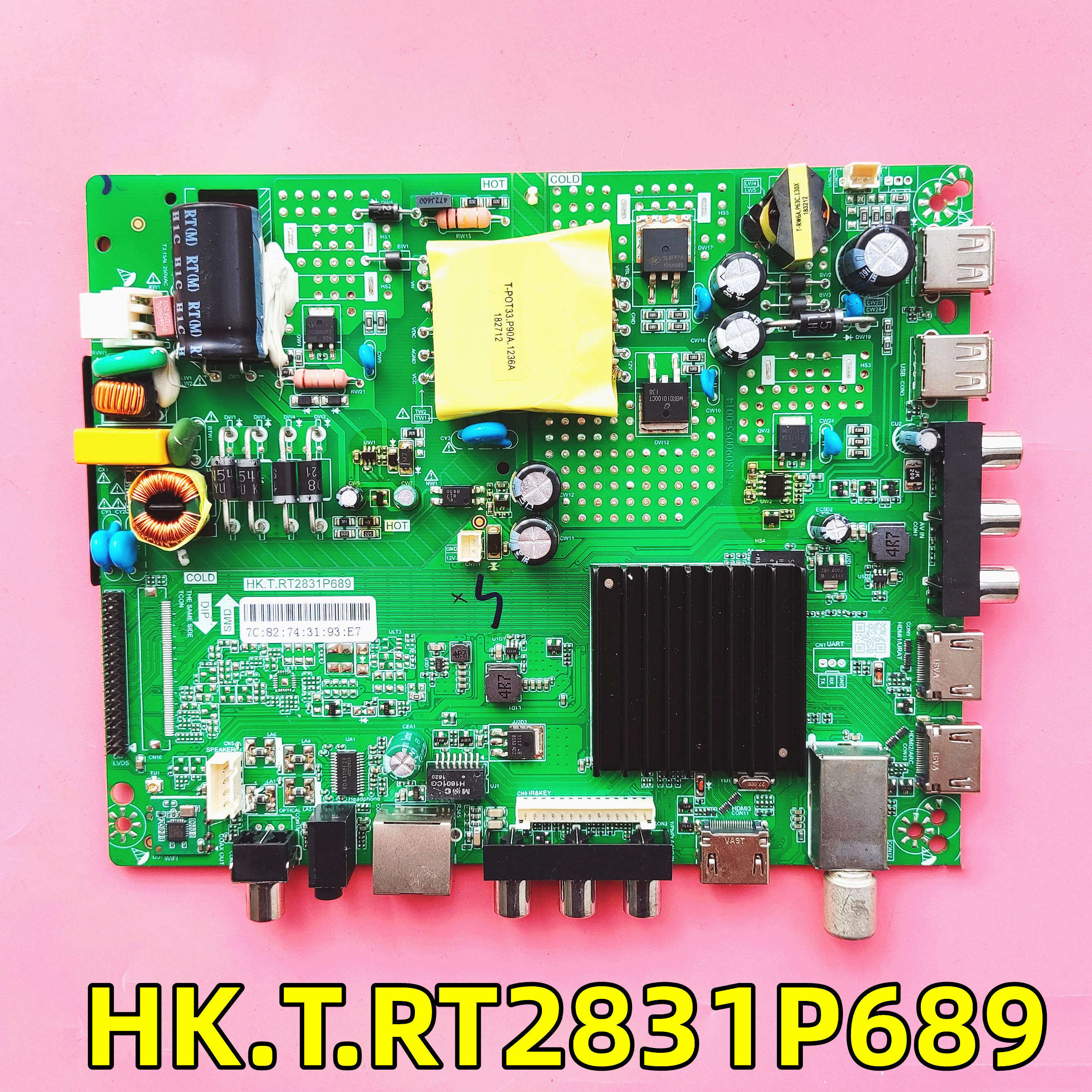 原装HK.T.RT2831P689主板