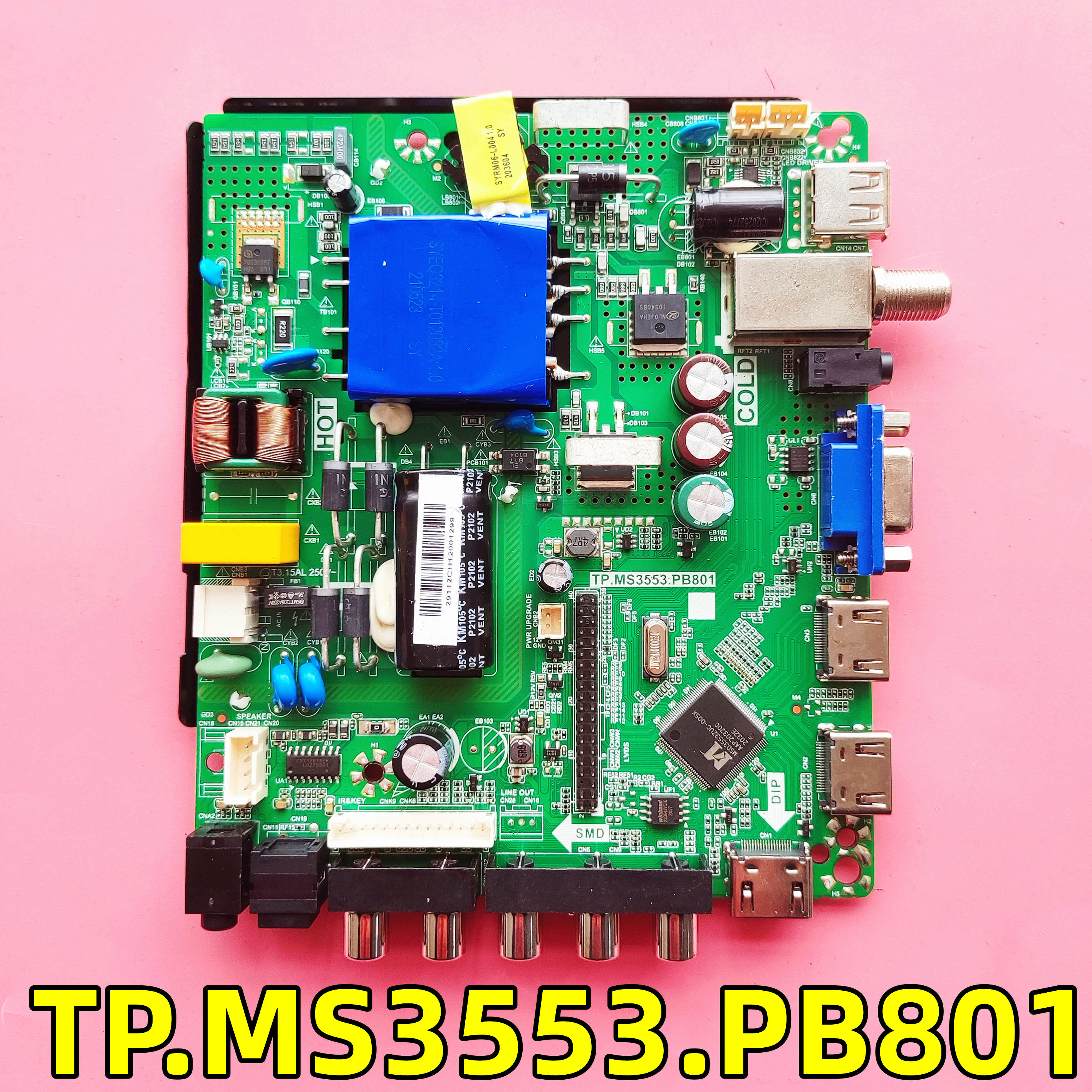 电视三合一主板TP.MS3553.PB801