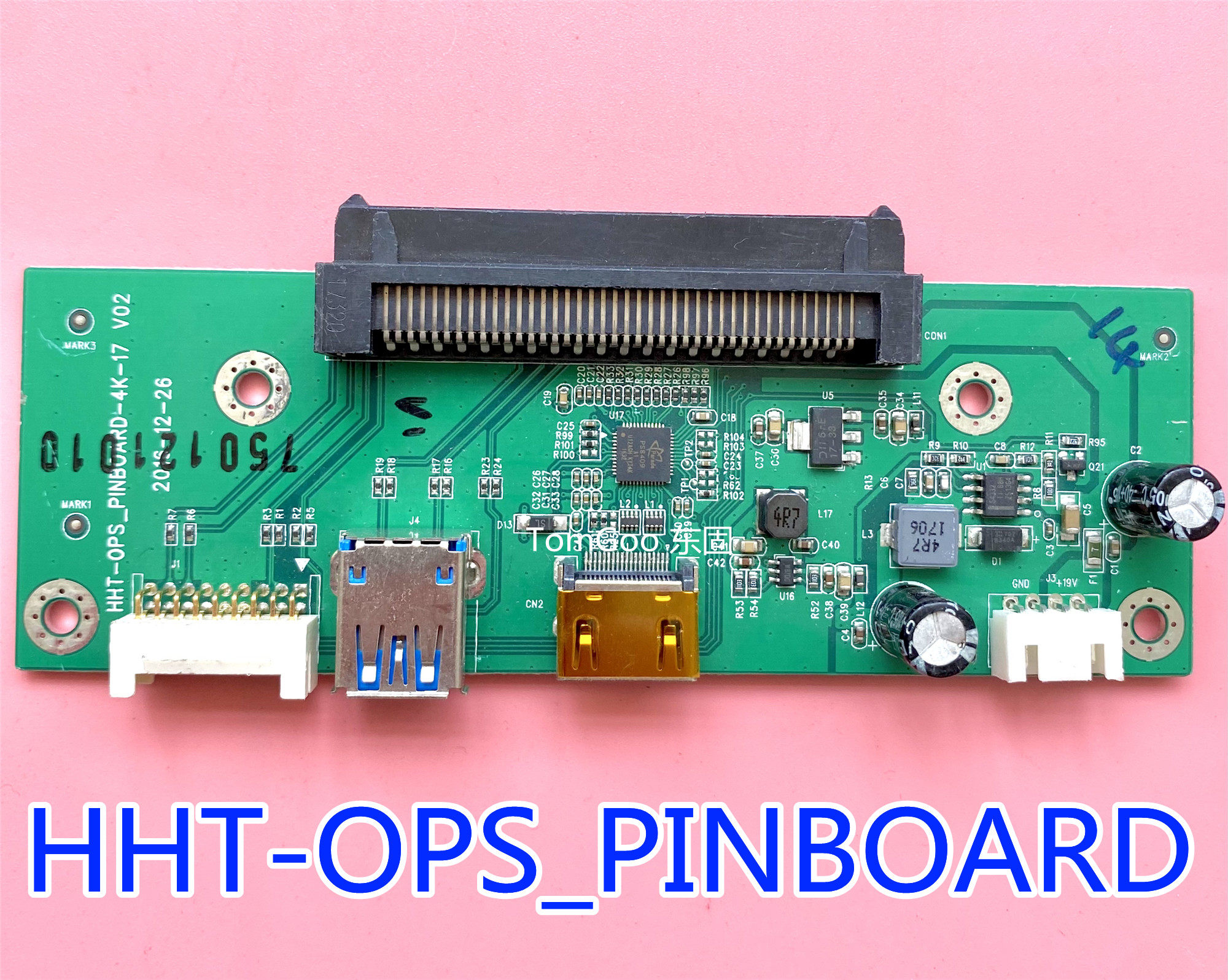 ps8409 鸿合一体机ops电脑尾插板 hmdi信号板hht-ops_pinboard-4k