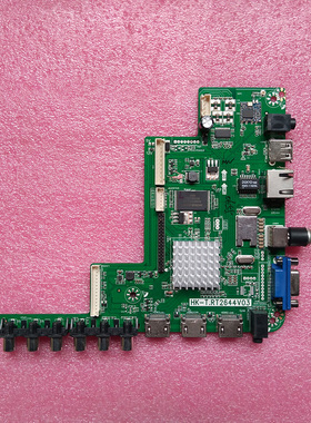 全新原厂原厂联通5D502主板HK-T.RT2644V03屏LC490DUY SH A1实拍