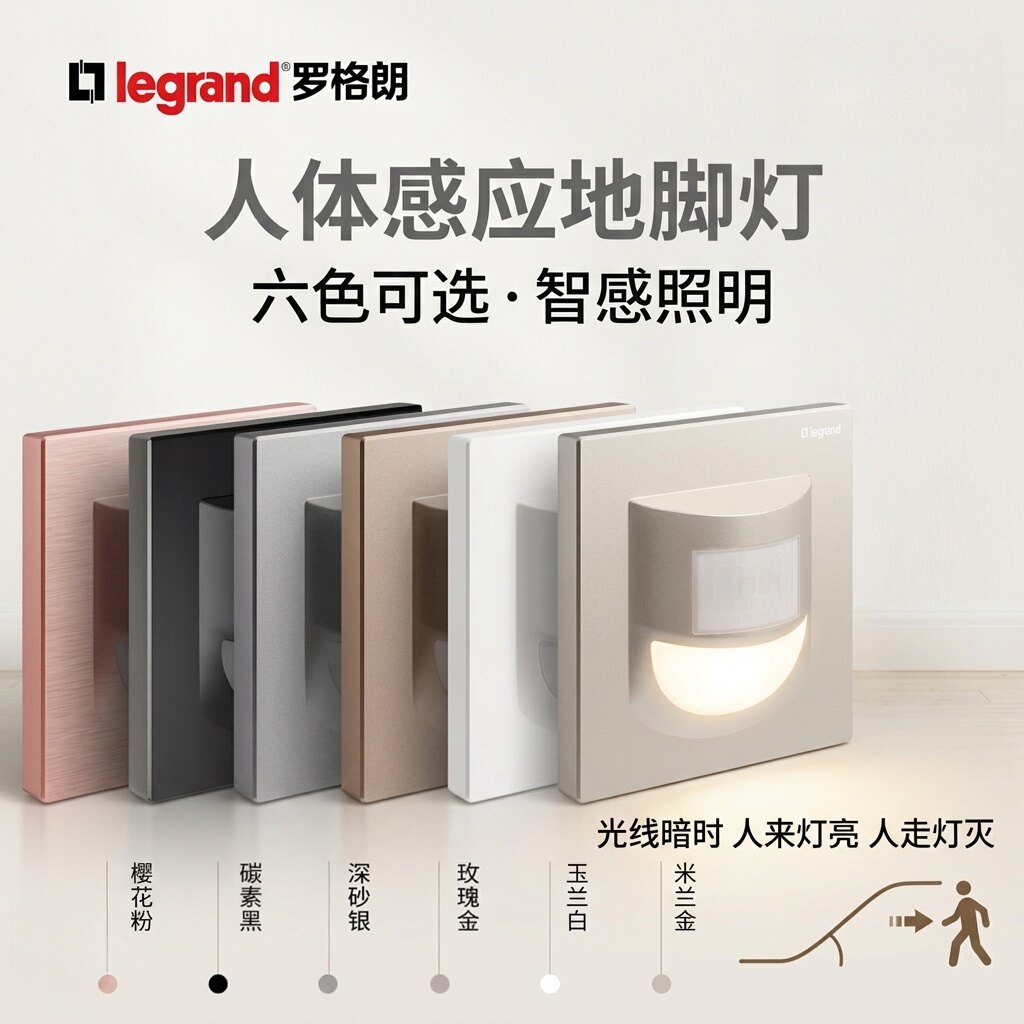 人来灯亮人走灯灭人体感应