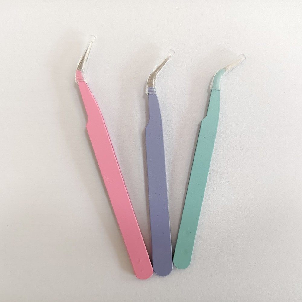 免胶假睫毛自嫁接镊子弯镊金羽镊眼睫毛工具美妆批发辅助搭配