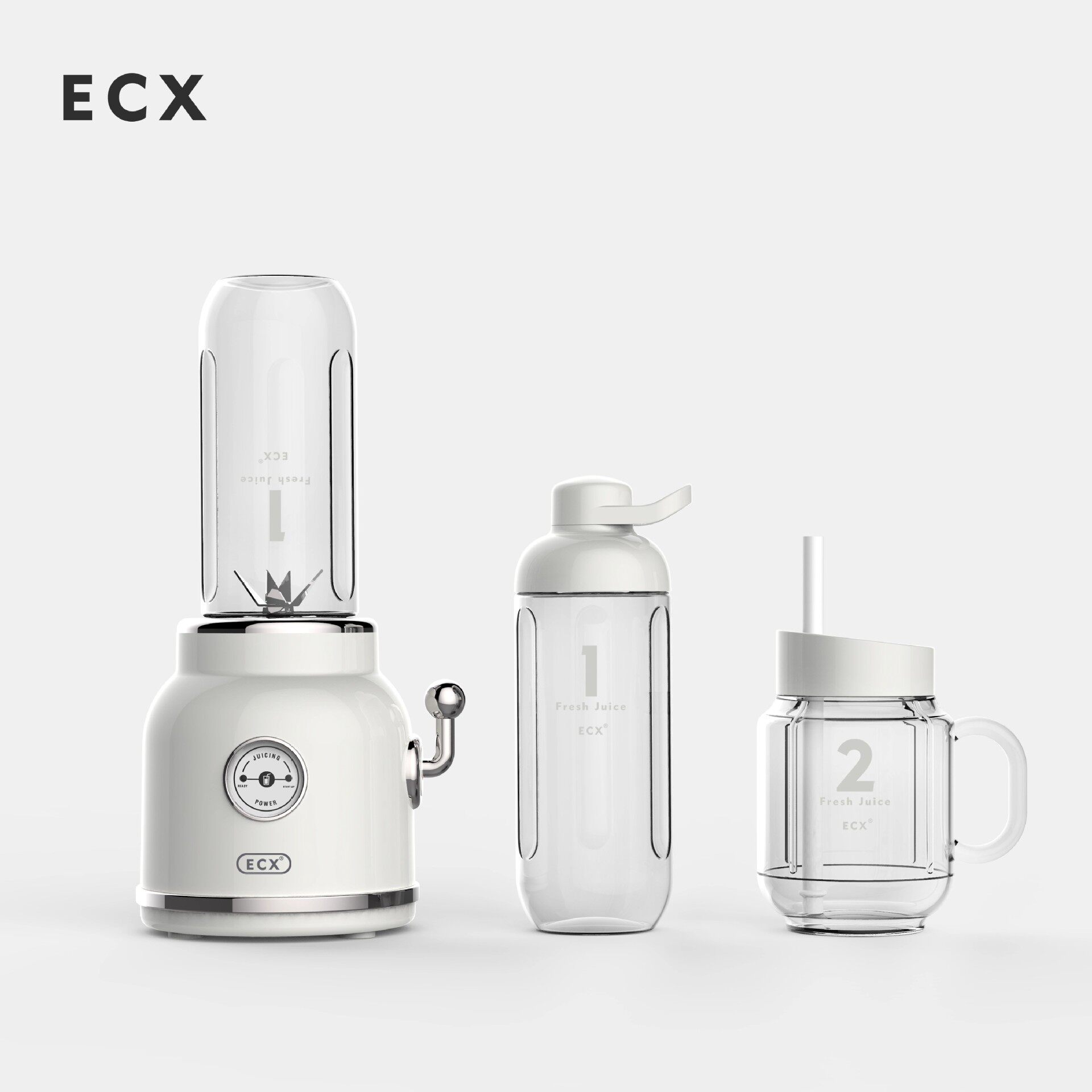 ECX榨汁机小型家用电动果汁机榨汁机/原汁机