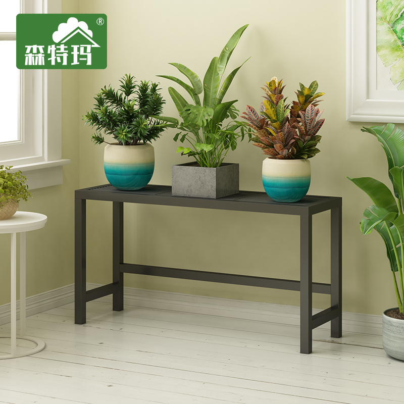 花架置物架阳台花盆铁艺落地式网红落地室内外多肉架子一层新款