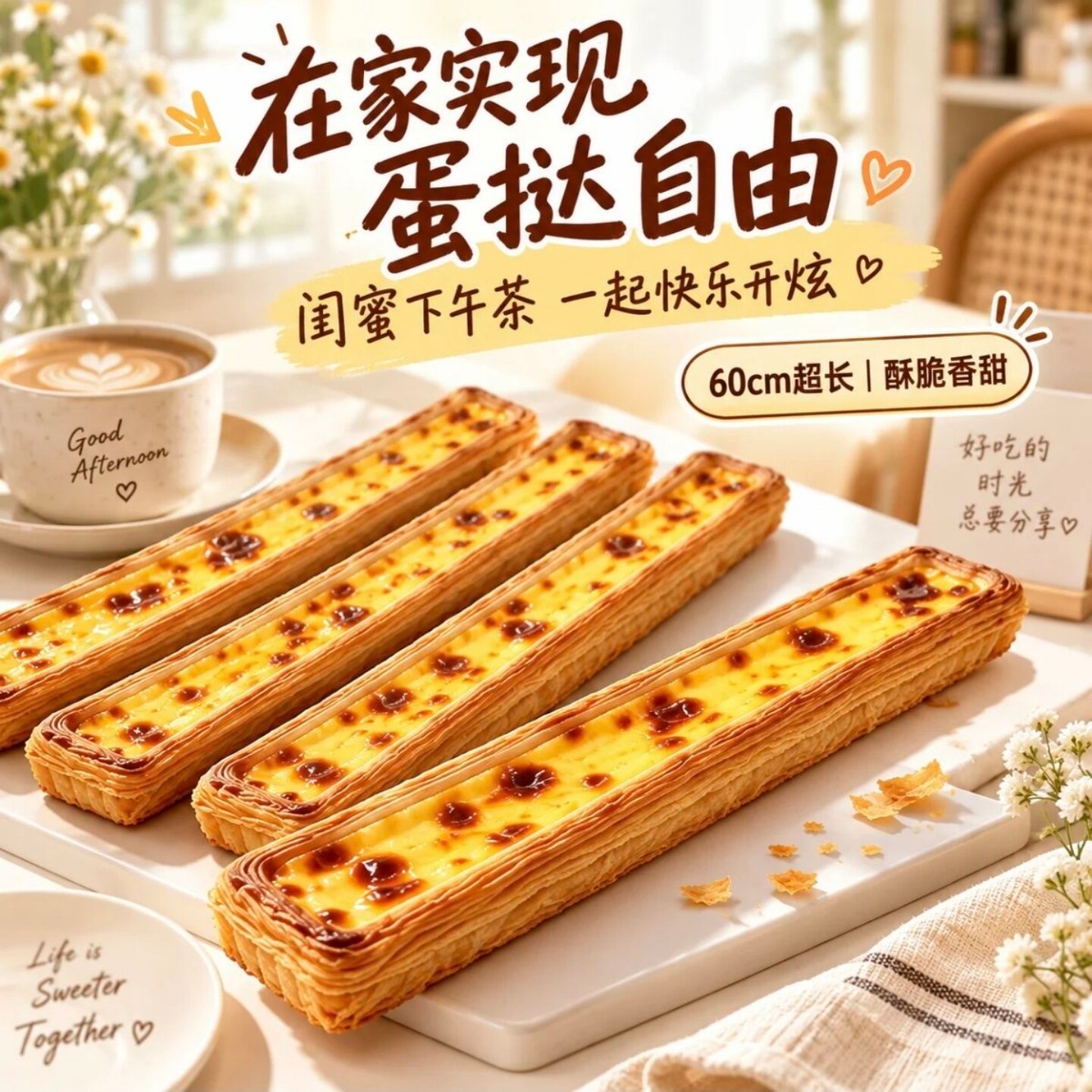 【60厘米】超长长长长长蛋挞