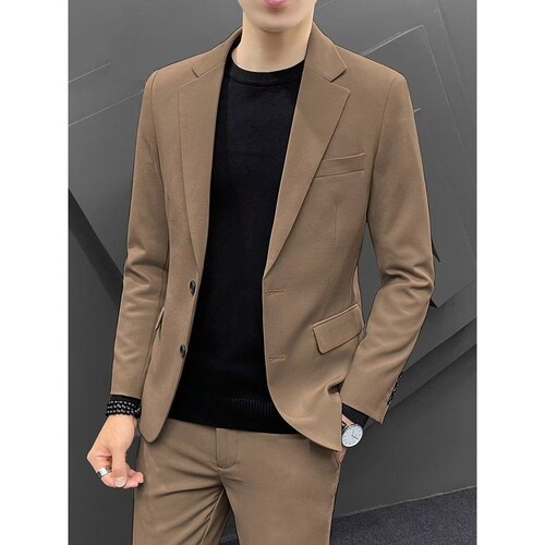 Lilanz/利郎新韩版修身小西服春秋潮流痞帅气伴郎正装单外套上衣