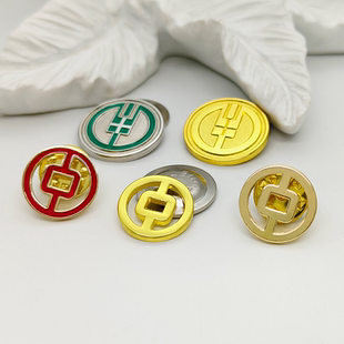 中国农行行徽徽标银行司徽胸针LOGO徽章定做胸牌领徽勋章金属定制