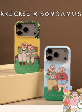 CARECASE X Bomsamuso联名 季节系列菲林手机壳 适用于苹果iPhone 17 16 15 14 Pro Max 艺术家插画 韩系情侣