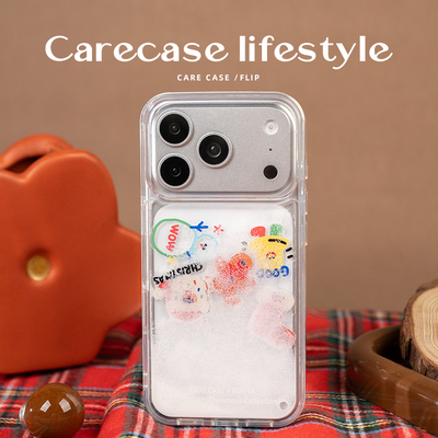 CARECASE圣诞卡通雪花手机壳