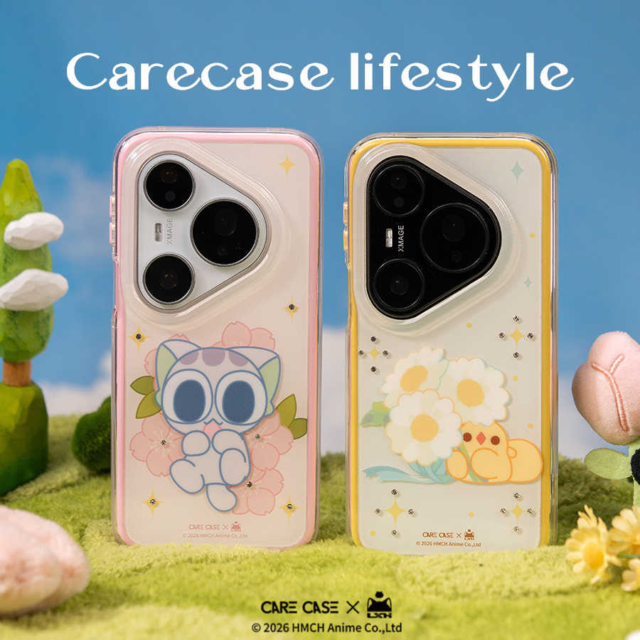 CARECASE 罗小黑联名 钻石二合一手机壳 适用于华为 Mate 70Pro/Pura 80Pro Ultra 卡通可爱 多巴胺治愈 创意