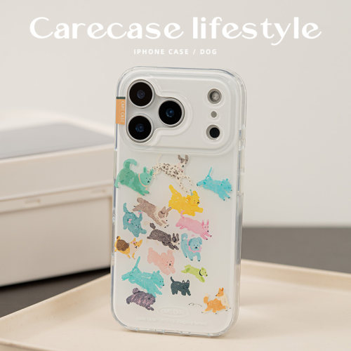 CARECASE奔跑的狗狗手机壳