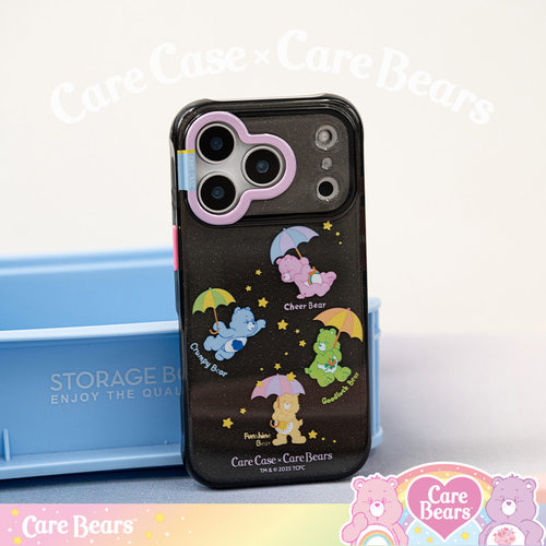 CARECASE x Care Bears联名 透黑星空系列手机壳 适用于苹果iPhone17 16 ProMax 华为Mate60 Pura70 原创设计